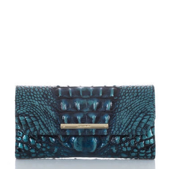 ISO🙏🏻💙🙏🏻💙🙏🏻Brahmin Verdigris Wallet - Picture 2 of 5